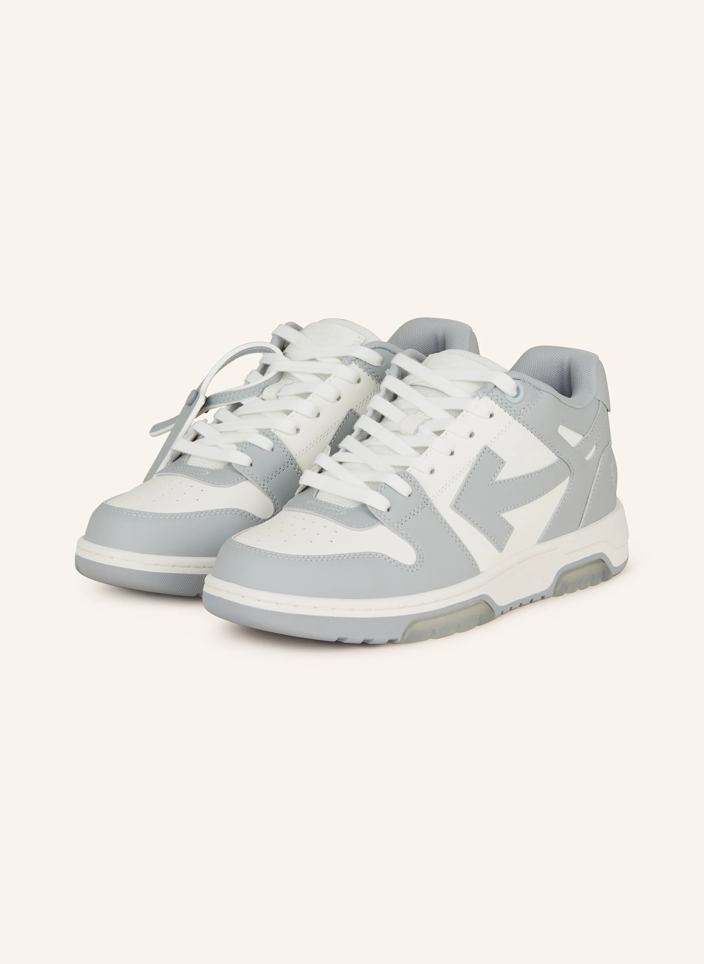 "Off" Sneaker Grey/White
